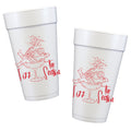 Fizz the Season Styrofoam Cups