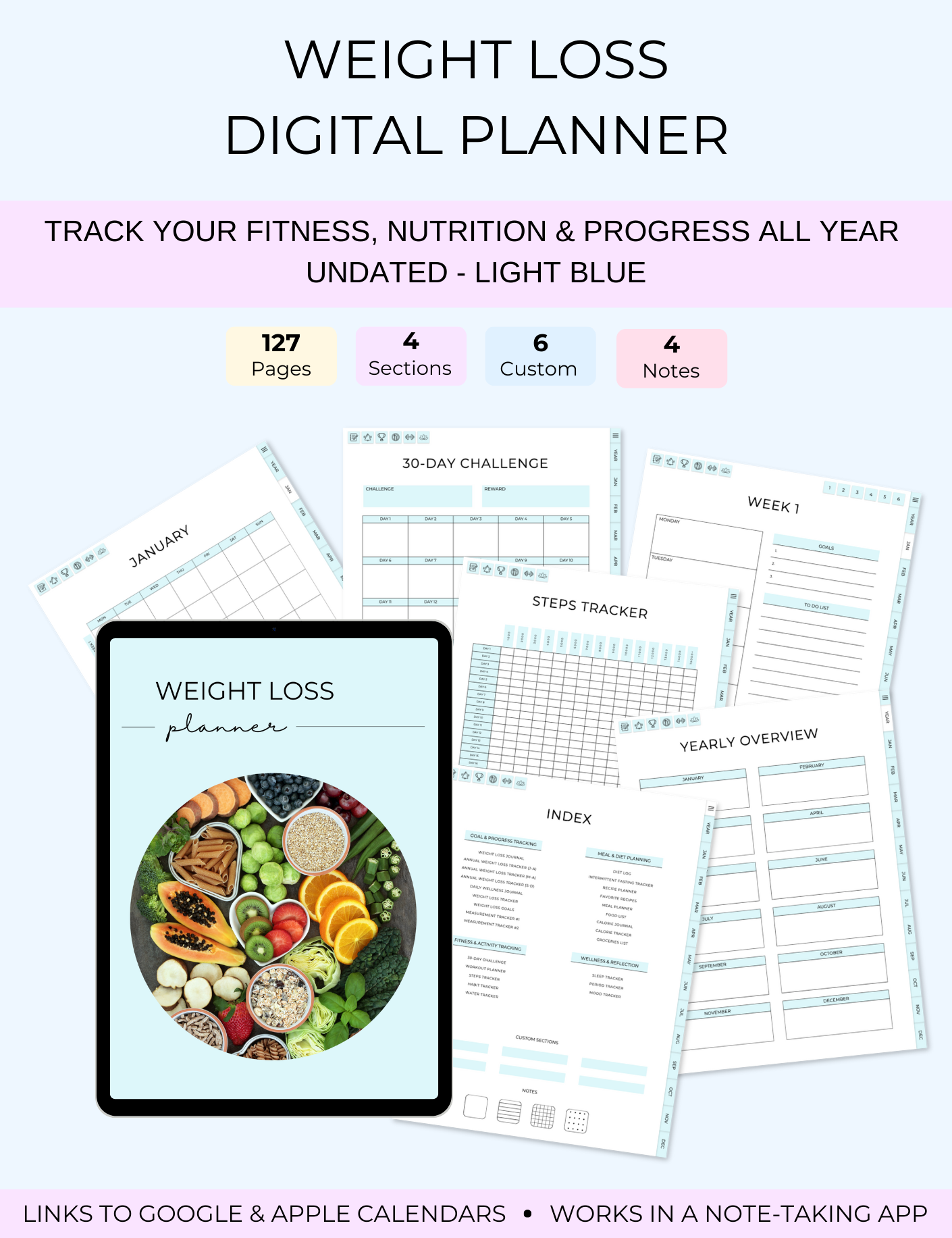 Weight Loss Digital Planner