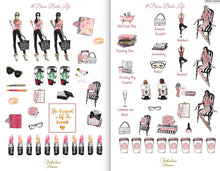 Load image into Gallery viewer, 2 Sheets Boss Babe Matte Stickers
