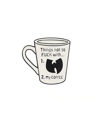Coffee Lovers Enamel Pin