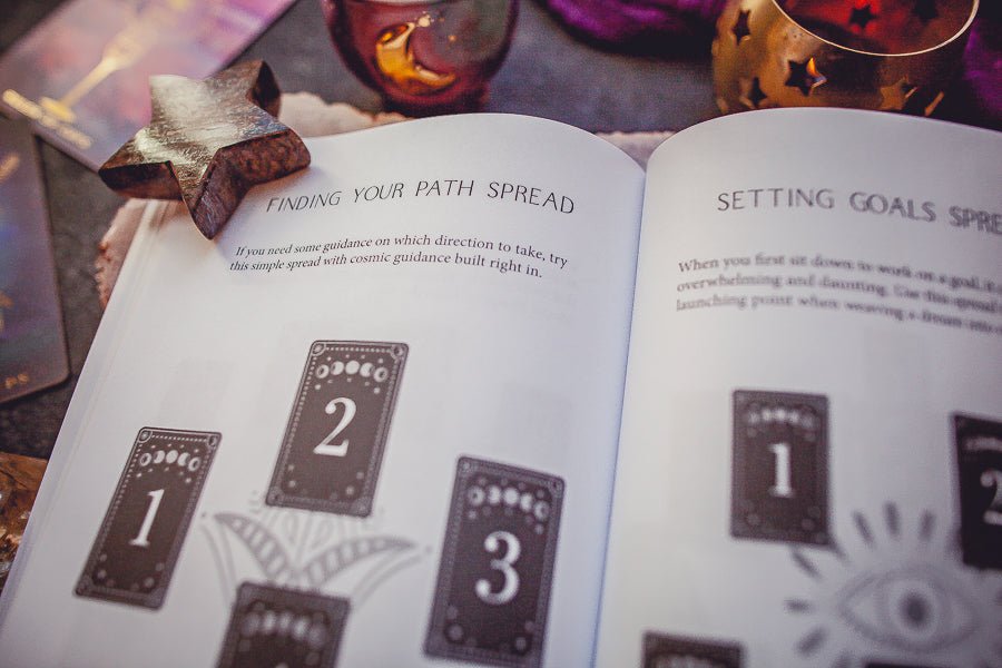 Cosmic Guidance Book of Astrological Tarot Spreads