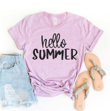 Load image into Gallery viewer, Hello Summer T-shirt
