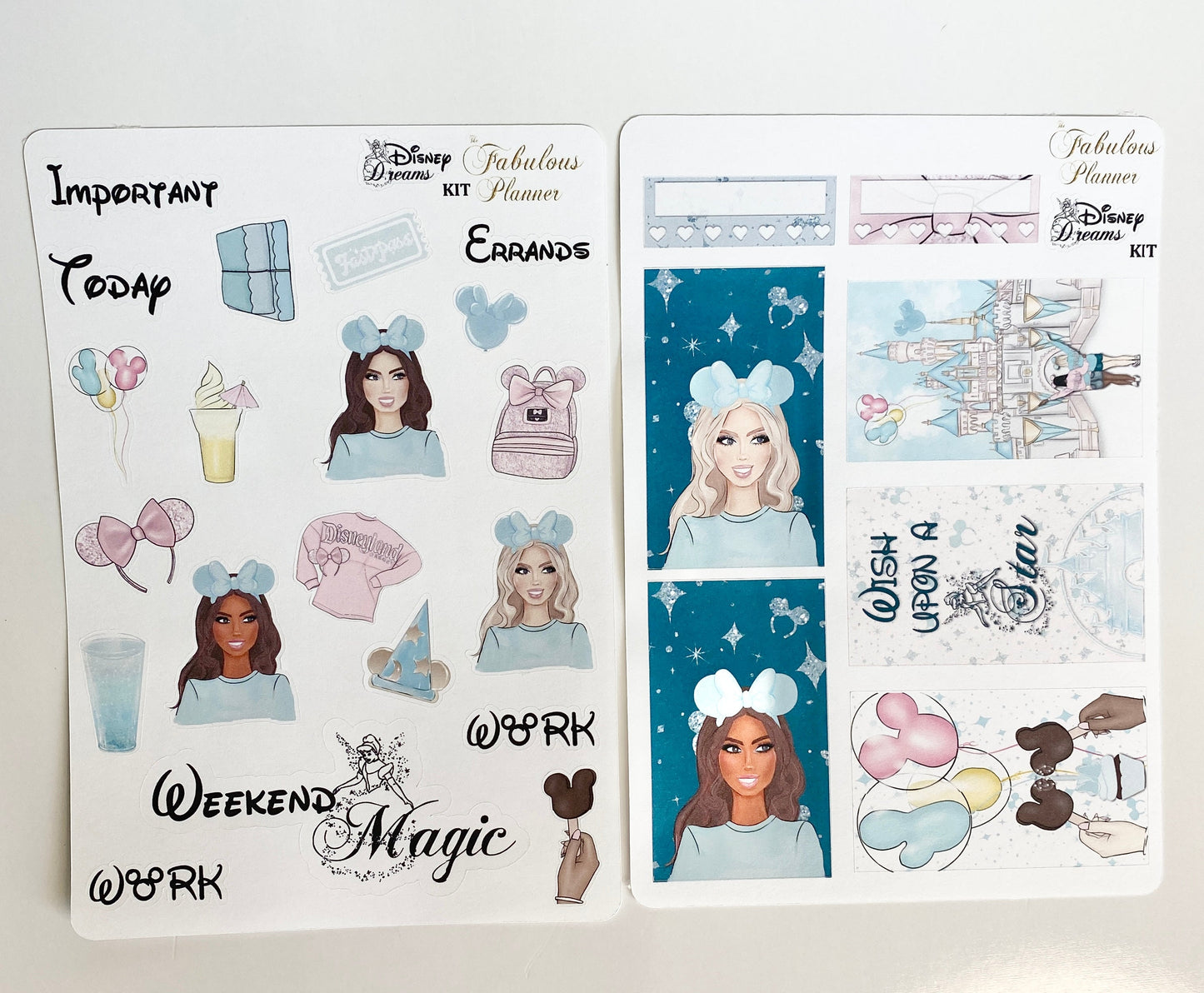 Magical Park Sticker Set New - 4 Sheets