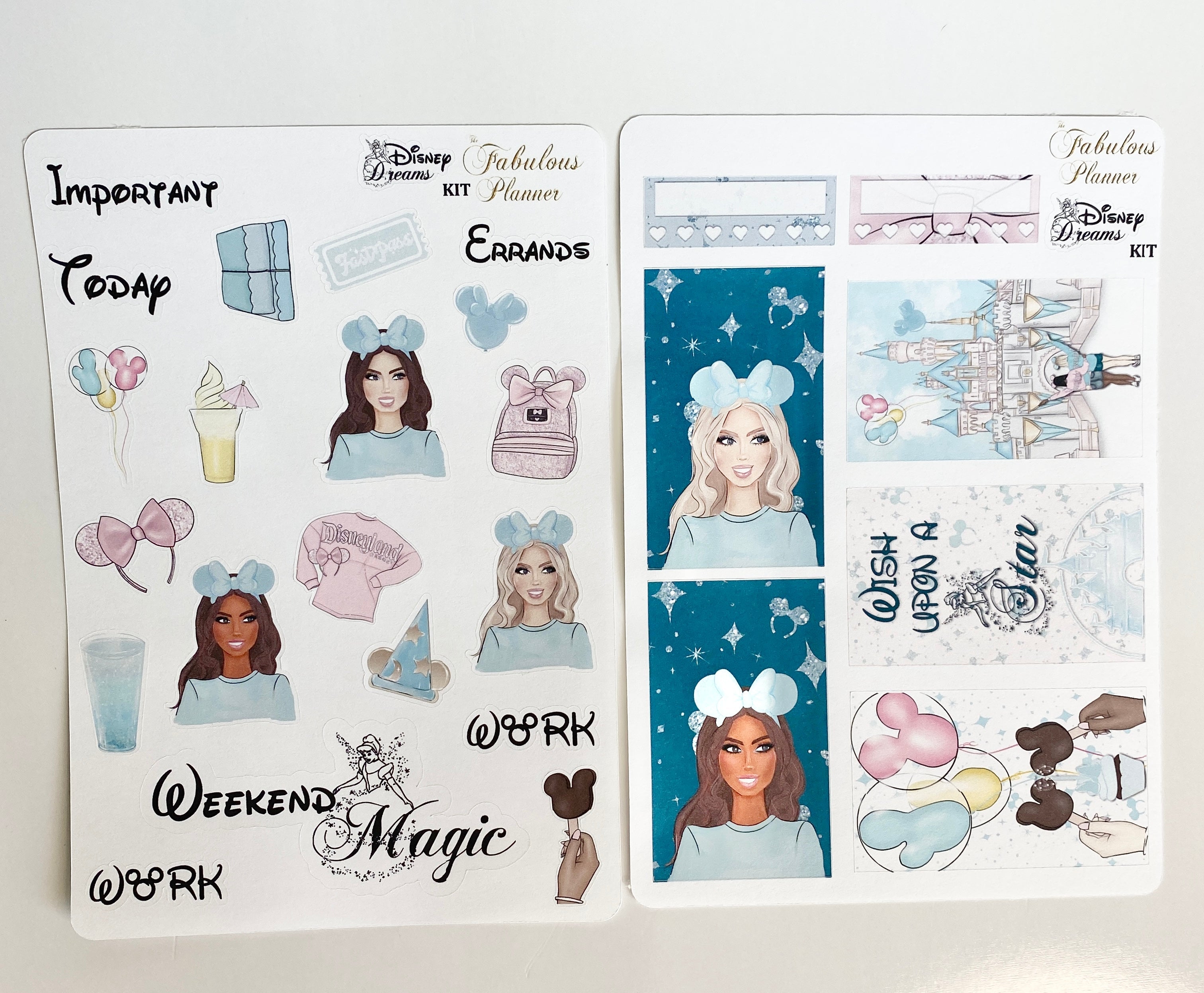 Magical Park Sticker Set New - 4 Sheets