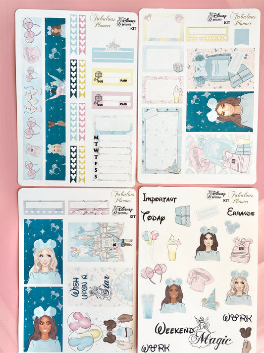 Magical Park Sticker Set New - 4 Sheets