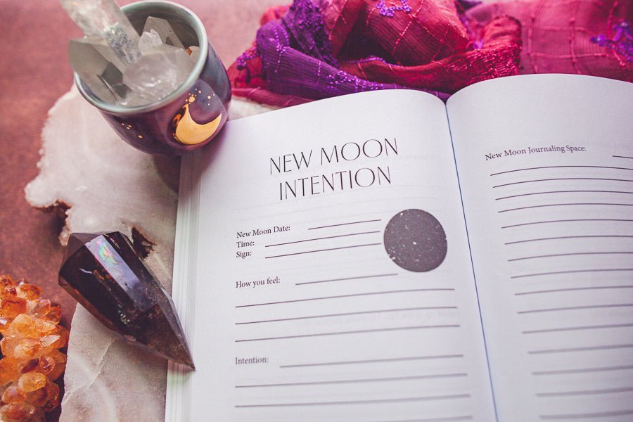 Lunar Intentions Book on Manifesting with the Moon
