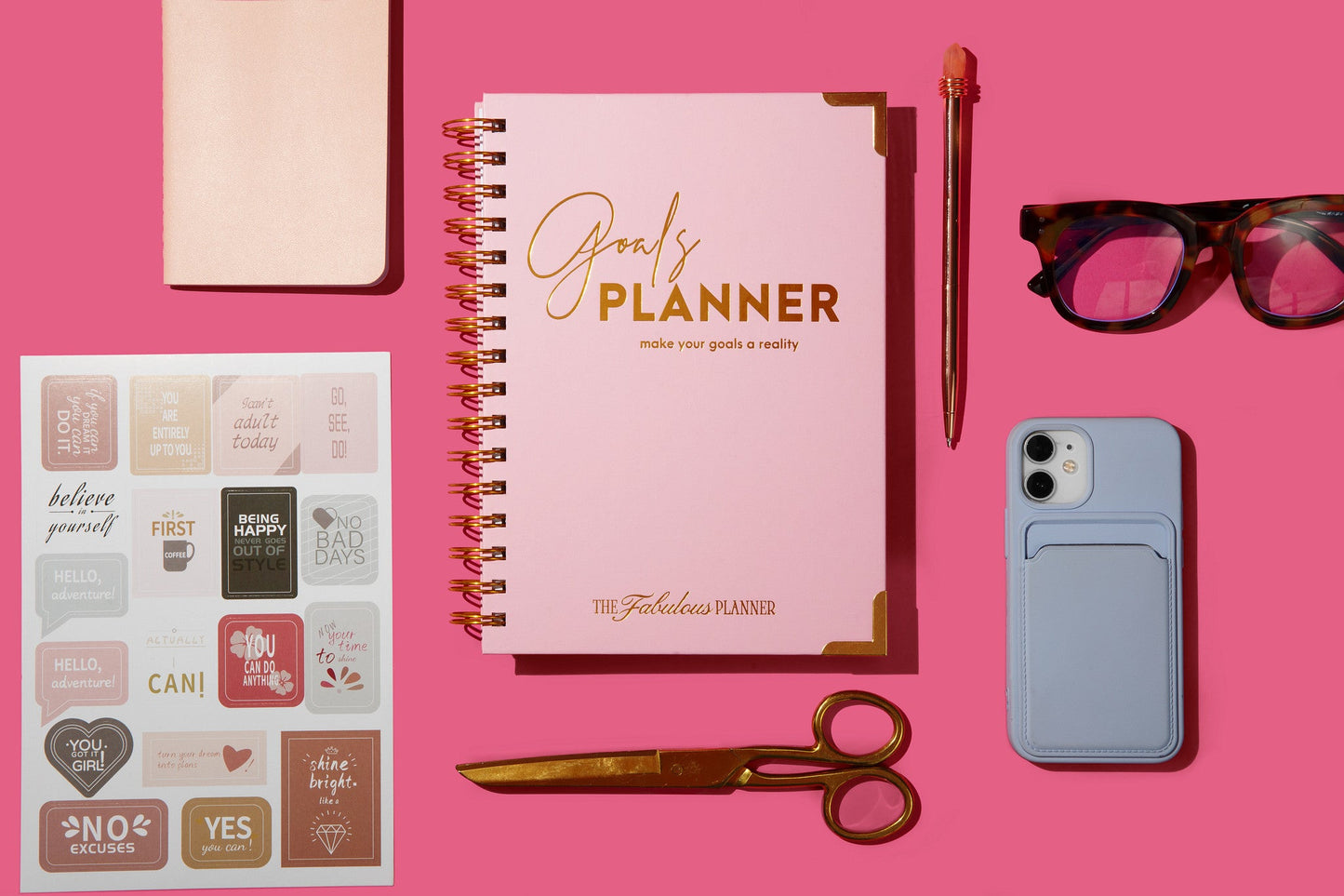 The Ultimate Goal Planner | Undated Weekly & Daily Planner | Goal Setting Planner