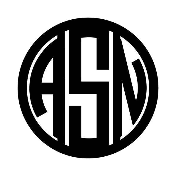 Gatsby Monogram Coaster Set of 4