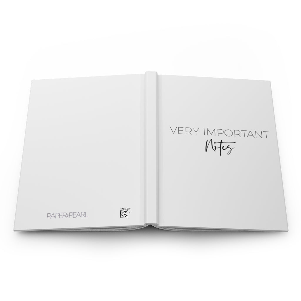 Very Important Notes - Hardcover Journal Matte