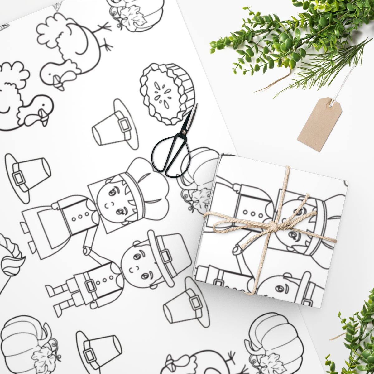 Thanksgiving Coloring Page