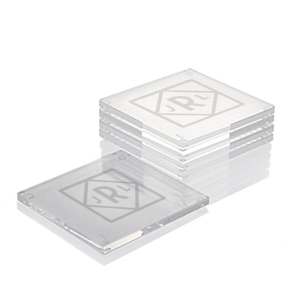 Acrylic Coaster Set of Four