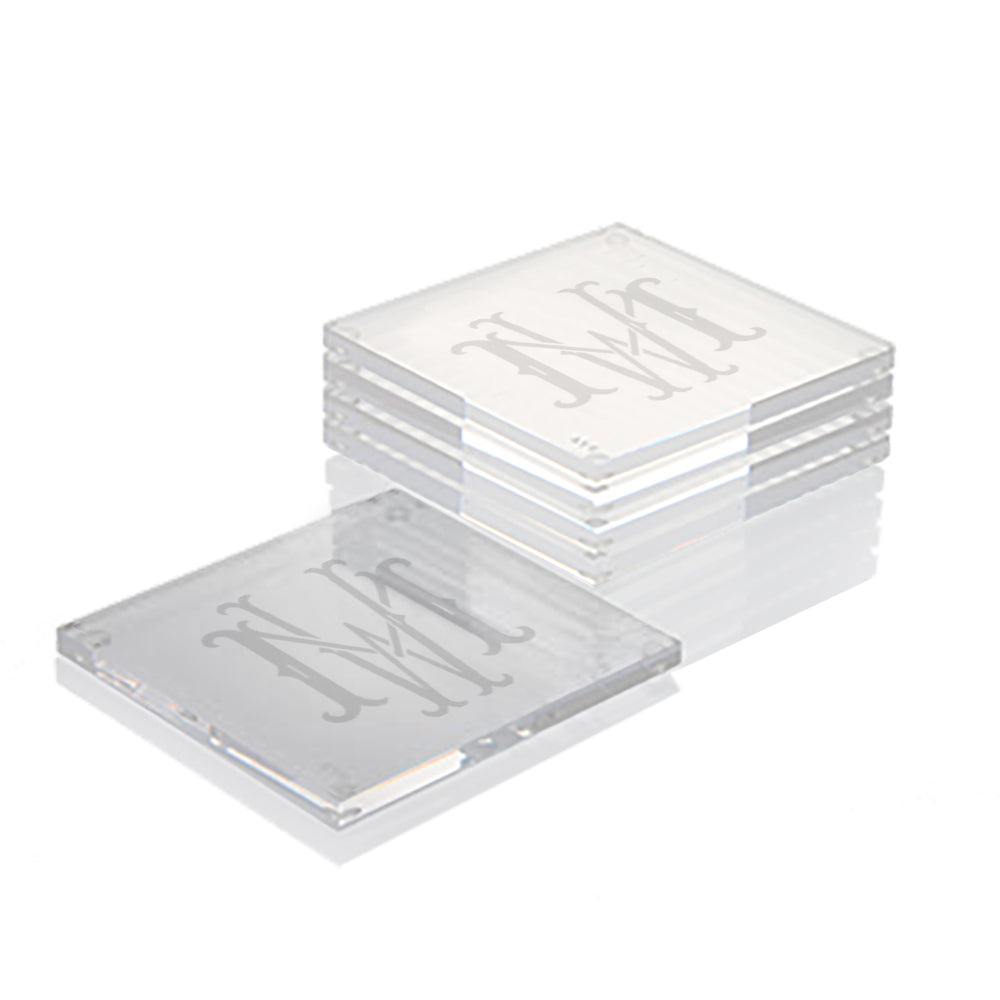 Acrylic Coaster Set of Four