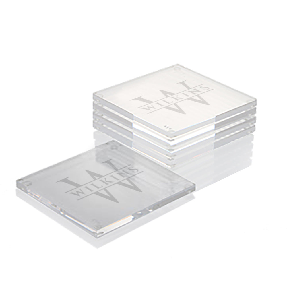 Acrylic Coaster Set of Four