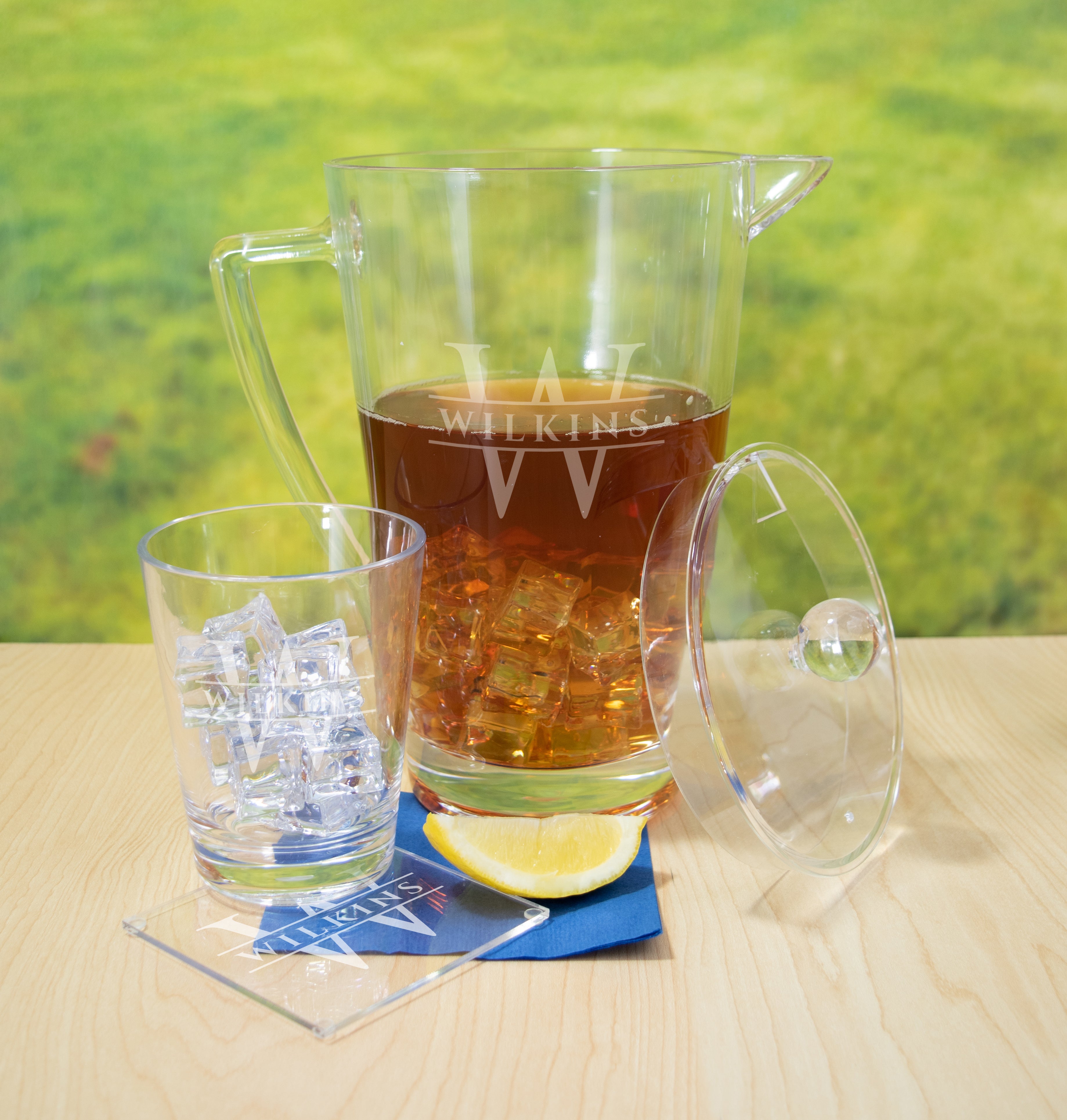 Acrylic Coaster Set of Four
