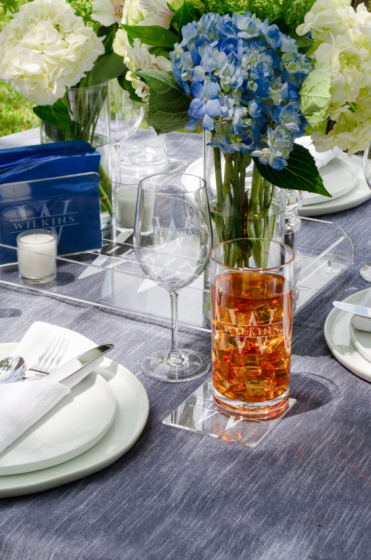 Acrylic Coaster Set of Four