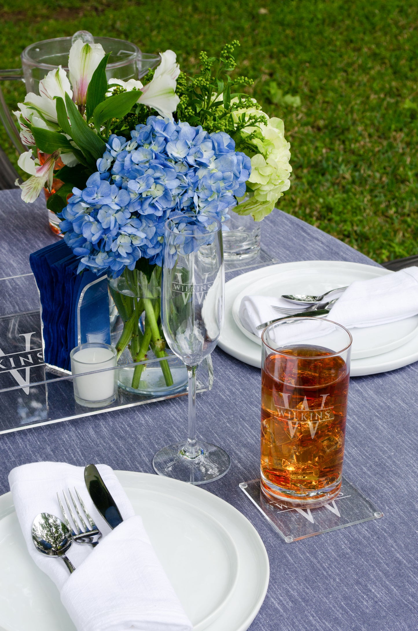 Acrylic Coaster Set of Four