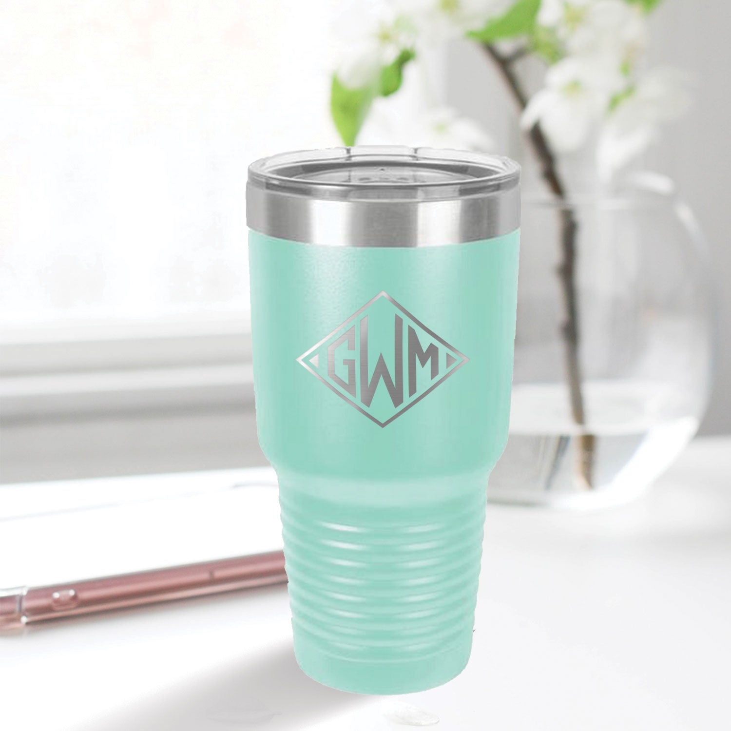 Monogrammed Tumbler - 30oz