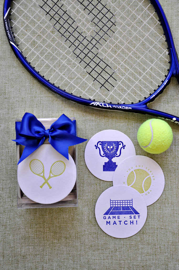 Tennis Coasters