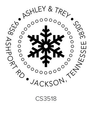 Custom Holiday Stamp CS3518