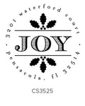 Custom Holiday Stamp CS3525