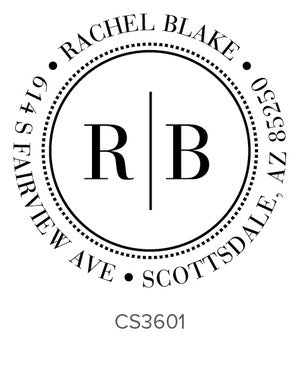 Custom Address Stamp CS3601