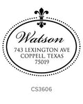 Custom Address Stamp CS3606