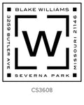 Custom Address Stamp CS3608