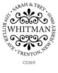 Custom Address Stamp CS3611