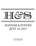 Custom Wedding Stamp CS3629