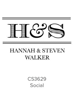 Custom Social Stamp CS3629