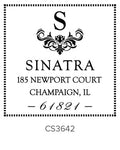 Custom Address Stamp CS3642
