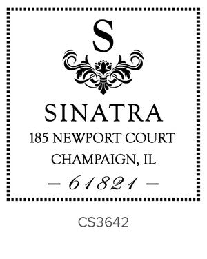 Custom Address Stamp CS3642