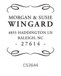 Custom Address Stamp CS3644