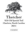 Custom Address Stamp CS3650