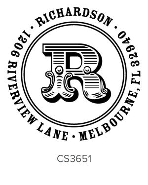 Custom Address Stamp CS3651