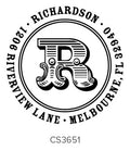 Custom Address Stamp CS3651