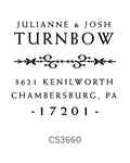 Custom Address Stamp CS3660