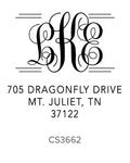 Custom Address Stamp CS3662