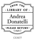 Custom Book Lovers Stamp CS3677
