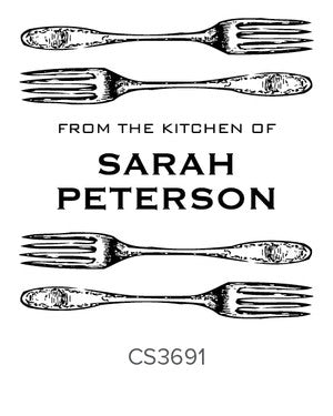 Custom Kitchen + Craft Stamp CS3691