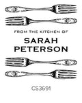 Custom Kitchen + Craft Stamp CS3691