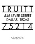 Custom Address Stamp 10001S