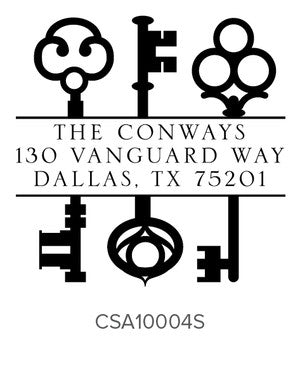 Custom Address Stamp 10004S