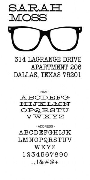 Custom Address Stamp 10007S