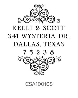 Custom Address Stamp 10010S