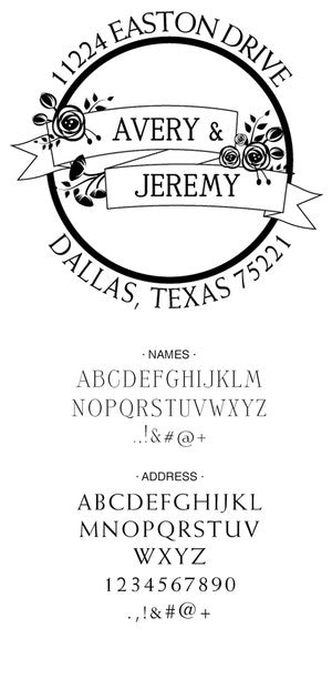 Custom Address Stamp 10013S