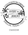 Custom Address Stamp 10013S
