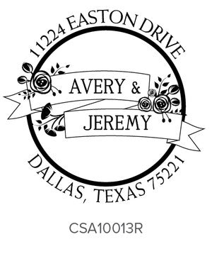 Custom Address Stamp 10013S