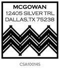 Custom Address Stamp 10014S