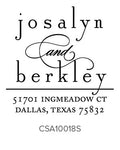 Custom Address Stamp 10018S